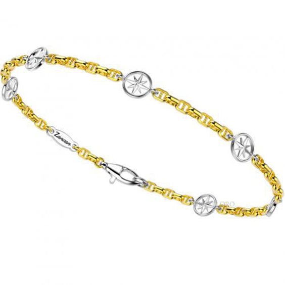 Pulsera Zancan Hombre  Insignia in Oro amarillo EB692GB - EB692GB